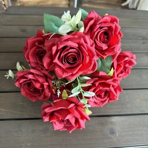 Flores de hortensias artificiales vibrantes Flores artificiales Peonía Resistente a los rayos UV Perfecto para decoraciones de bodas al aire libre - Product Image 4