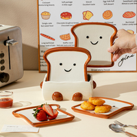 Nouvelles assiettes à thé et à collation pour la maison, avec des assiettes à pâtisserie en céramique créatives et un ensemble d'assiettes à fruits pour un usage domestique
