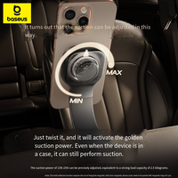Support de chargeur de voiture magnétique sans fil Baseus PrimeTrip C03Pro d'occasion (état 95%) avec charge rapide 15W et support de téléphone compatible multi-appareils
