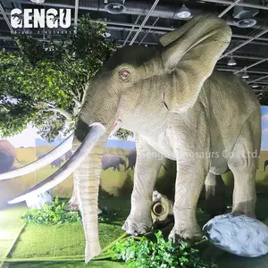 泰国大象机器人动物雕像大象