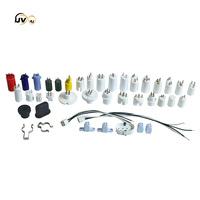 Harga Preferensial Soket Keramik G10q Ujung Tunggal 4pin Konektor Lampu UV Soket Dudukan Lampu Ultraviolet
