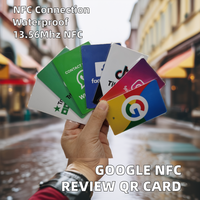 Carte de Visite Numérique 213 Connexion NFC RFID Programmable URL Format NDEF Inscriptible QR Unique Personnalisée 13.56MHz