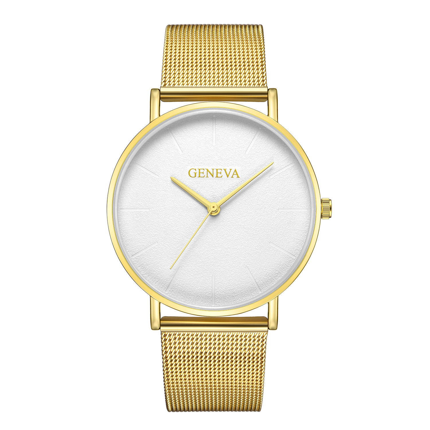Gold shell-white surface-gold belt