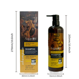 Champú de Proteína con Aceite de Argán de Marca Privada OEM, Anticaída del Cabello, Fortalece las Raíces, Repara el Cabello Dañado y <span class=keywords><strong>Roto</strong></span>, Gran Capacidad para Salón de Belleza - Product Image 5