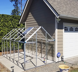 6 قدم * 12 قدم في الهواء الطلق المشي في حديقة البولي الدفيئة مع إطار الألومنيوم - Product Image 5