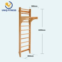 Cadre d'escalade en bois UNIQ Portable gym cadre de terrain de jeu intérieur
