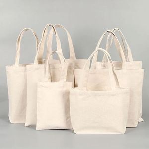 Custom Printed Shopping <b>Bags</b> Organic Cotton Canvas Black Color <b>Sewing</b> Transparent Tote <b>Bag</b> Letter - Product Image 2