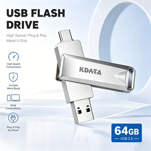 Clé <span class=keywords><strong>USB</strong></span> KDATA en métal, gadgets électroniques, clé <span class=keywords><strong>USB</strong></span> 3.2, mémoire <span class=keywords><strong>USB</strong></span>, 16 Go, 32 Go, 64 Go, 128 Go, OTG, type C, clé <span class=keywords><strong>USB</strong></span> 3.0 - Product Image 3