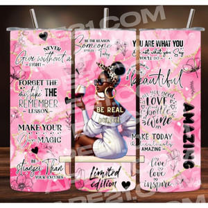 Bicchieri Motivazionali con Coperchio e Cannuccia da 20oz - Product Image 3