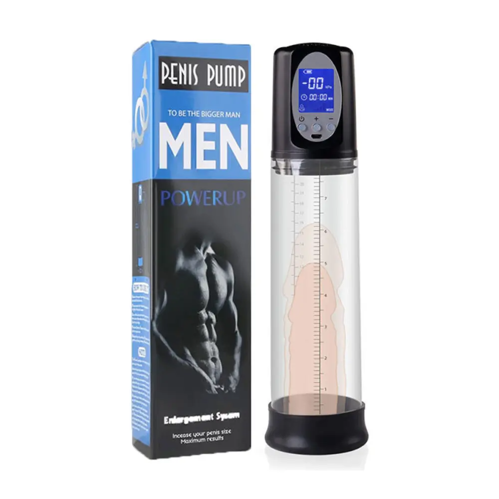 Penis Vacuum Pump for Male ED Enhancement Erectile Enlargement Penis Enlarger