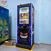 Plateforme Cloud de gestion à distance pour distributeur automatique de cartes TCG sans espèces avec lecteur de cartes pour la vente de cartes de jeu Pokémon