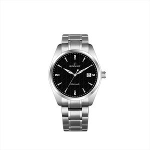 Montres automatiques avec bracelet en acier inoxydable 316L poli haute brillance et cadran gaufré de conception nouvelle. - Product Image 5
