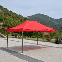 Abri de voiture pliable extérieur 3x4,5m avec cadre vert, tente de protection contre les intempéries, résistante aux UV, abri temporaire pour véhicule