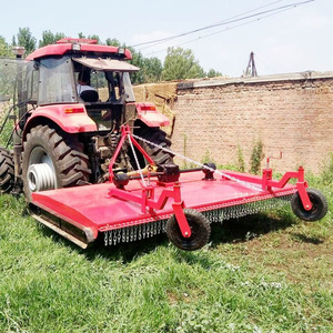 Broyeur à fléaux monté sur tracteur avec moteur et boîte de vitesses, 235 kg, garantie 1 an, pour la coupe de l'herbe/des mauvaises herbes dans les grands champs, les vergers et les aéroports - Product Image 1
