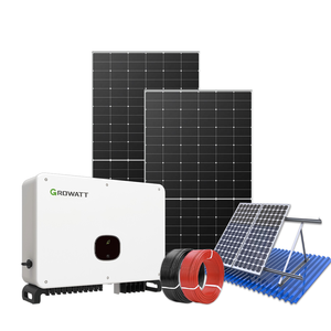 Système <span class=keywords><strong>solaire</strong></span> hybride monophasé complet de 3 kW, 5 kW, 8 kW, 10 kW avec <span class=keywords><strong>panneau</strong></span> <span class=keywords><strong>solaire</strong></span> de 1000 W, <span class=keywords><strong>kit</strong></span> de système <span class=keywords><strong>solaire</strong></span> hors réseau et connecté au réseau pour la maison - Product Image 1