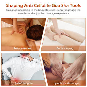 Private Label Naturholz Guasha <span class=keywords><strong>Stick</strong></span> für Mader oterapia Cellulite Massage Scrap ing Tool für Körper-und Gesichts massage geräte - Product Image 4