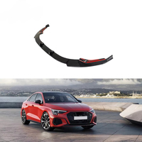 Lèvre de pare-chocs avant en fibre de carbone sèche préimprégnée A3 S3 pour Audi S3 Berline 2021-2022