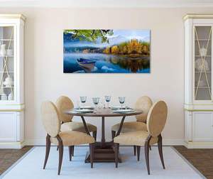 Peintures sur toile de paysages marins, art mural sur toile de <span class=keywords><strong>lac</strong></span>, <span class=keywords><strong>paysage</strong></span> moderne du ciel pour la maison, peinture sur toile, art mural, grande peinture - Product Image 1