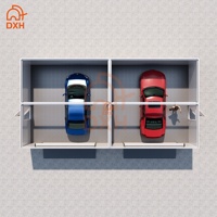 DXH Usine Personnalisée Durable Résistant au Vent Abri Double Conteneur Portable pour Garage et Parking de Voiture