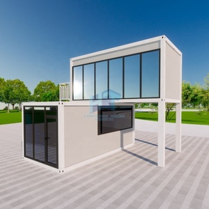 Casa contenedor modular de lujo de bajo costo de 20 pies y 40 pies, casas contenedor desmontables, casas prefabricadas - Product Image 3