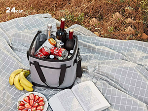 <span class=keywords><strong>2025</strong></span> New Arrival Oxford công suất lớn 20L mềm sang trọng xách tay vuông bánh Túi lạnh cách nhiệt thuận tiện đóng mở - Product Image 4