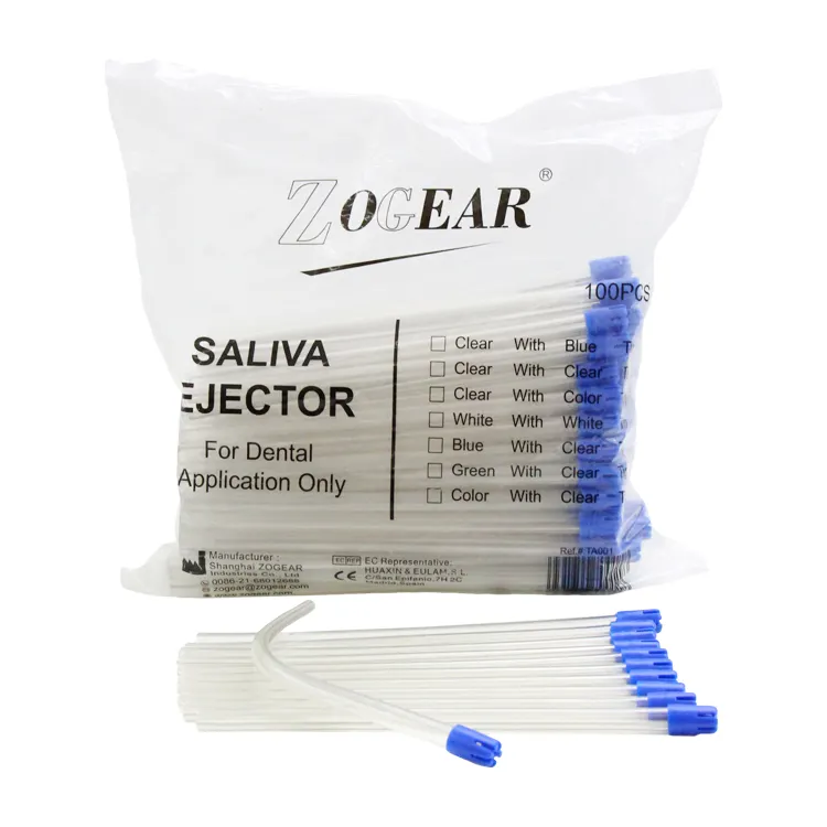 TA001 Zogear dental Suction Tip/Dental Disposable Saliva Ejector