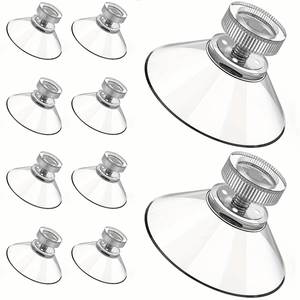 High Quality <b>Suction</b> Cups Adhesive <b>Suction</b> Cups Bulk With Screws Nut Transparent Pvc Screw <b>Hook</b> Plastic Nut Clear Sucker Cap - Product Image 2