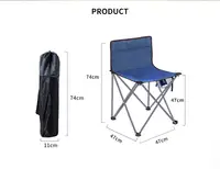 APC001-340 휴대용 야외 초경량 정원 잔디 캠핑 관광 피크닉 접이식 비치 의자