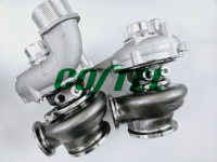 Actualización de Etapa 2 Twin Turbo 900HP para BMW 4.4L S63 M5 F90 M8 F91 F92 F93 841901841902-5017S 11658070601 8070601 11659502566