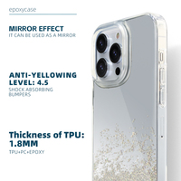 Coque de téléphone miroir de maquillage avec logo personnalisé pour Iphone 15 13 12 11 14 X Xs Xr 6 6S 7 8 Plus Pro Max Series pour Samsung