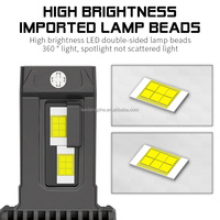 Kaidengzhe H4 12V 60W LED-Birne Ultra Weiß 6000K IP67 Wasserdicht Plug-and-Play Hohe Qualität 1 Jahr Garantie Neu OEM Direkt