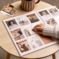 Kit de Tableau de Vision Personnalisé avec Impression Personnalisée, Cartes de Vision pour la Santé et la Pleine Conscience, Tableau d'Affichage et Cahier d'Exercices avec Boîte