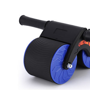Rebond automatique entraîneur abdominal Double roue rouleau exercice planche Ab roue rouleau pour Core <span class=keywords><strong>Trainer</strong></span> - Product Image 2