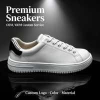 Baskets basses unisexes toutes saisons en microfibre blanche respirante, confortables pour la marche et le tennis, fabrication OEM ODM