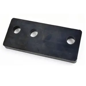 Silicone Rubber part Hard Polyurethane Customized Black Mat for floors insulation