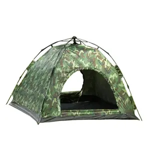 2023 New Design Camping Tents Camping Outdoor Heavy Duty Outdoor Camping House With 1 Bedroom