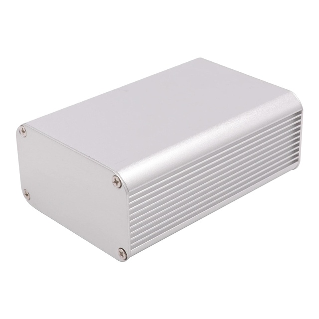 85x45x118mm Full Aluminum Enclosure Case Amplifier Chassis Hifi Audio DIY Instrument Box Silver Black