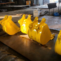 Bucket Penggali Mini Excavator Ringan, Aksesoris Bucket Penggali Kecil untuk Mini Excavator 6 Ton, Ukuran Kustom Didukung