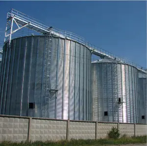 貯蔵サイロ10000t貯蔵ビントウモロコシ水田小麦大豆