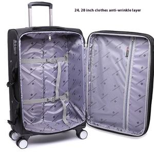 Valise à roulettes de 24 pouces, grande capacité, valise de 32 pouces, fermeture éclair tendance, sac de voyage à roulettes, sac à roulettes pivotant - Product Image 3