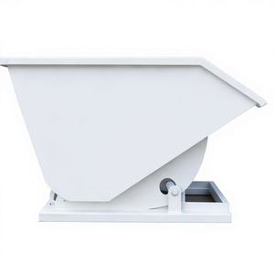 1 cbm מלגזה tripting דלג ניהול פסולת תעשייתי מלגזה קפלים - Product Image 3