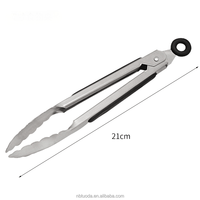 Pinces verrouillables robustes de 7 pouces avec poignée antidérapante Pinces de cuisine et de barbecue Ustensiles de service pour griller, servir, salade, buffet