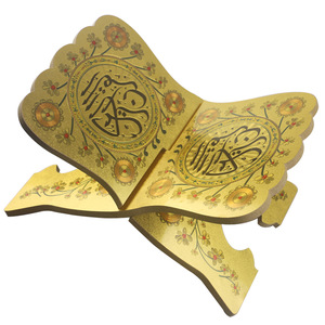 Hồi giáo kỳ nghỉ hồi giáo cung cấp gỗ EID ramadan mubarak al-adha Bảng trang trí quran cầu nguyện kệ sách - Product Image 4
