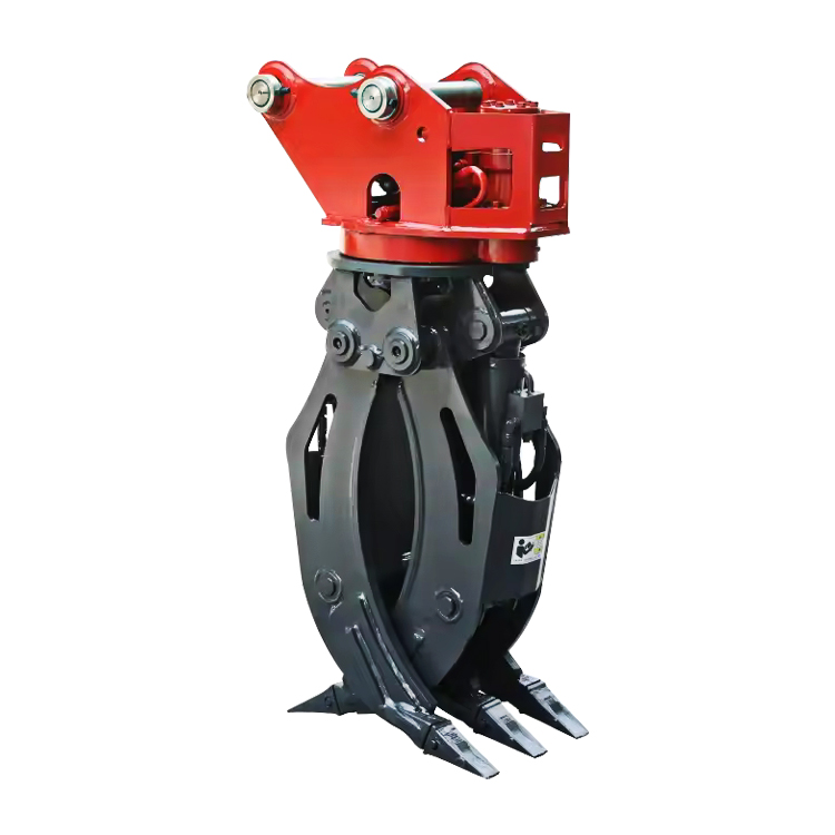 Excavator Rotating Log Grapple for Excavator Rotary Forest Wood Log Grab for Sale