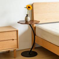 Table de chevet avec rangement, table d'appoint sur pied pour salon, table de chevet pour chambre à coucher, petite table basse, table basse