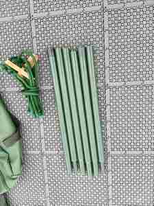 เต็นท์ผ้าใบสีเขียวมะกอกสำหรับงานหนัก ทนทาน สำหรับสองคน แบบครึ่งเต็นท์ทหาร มีขาย - Product Image 3