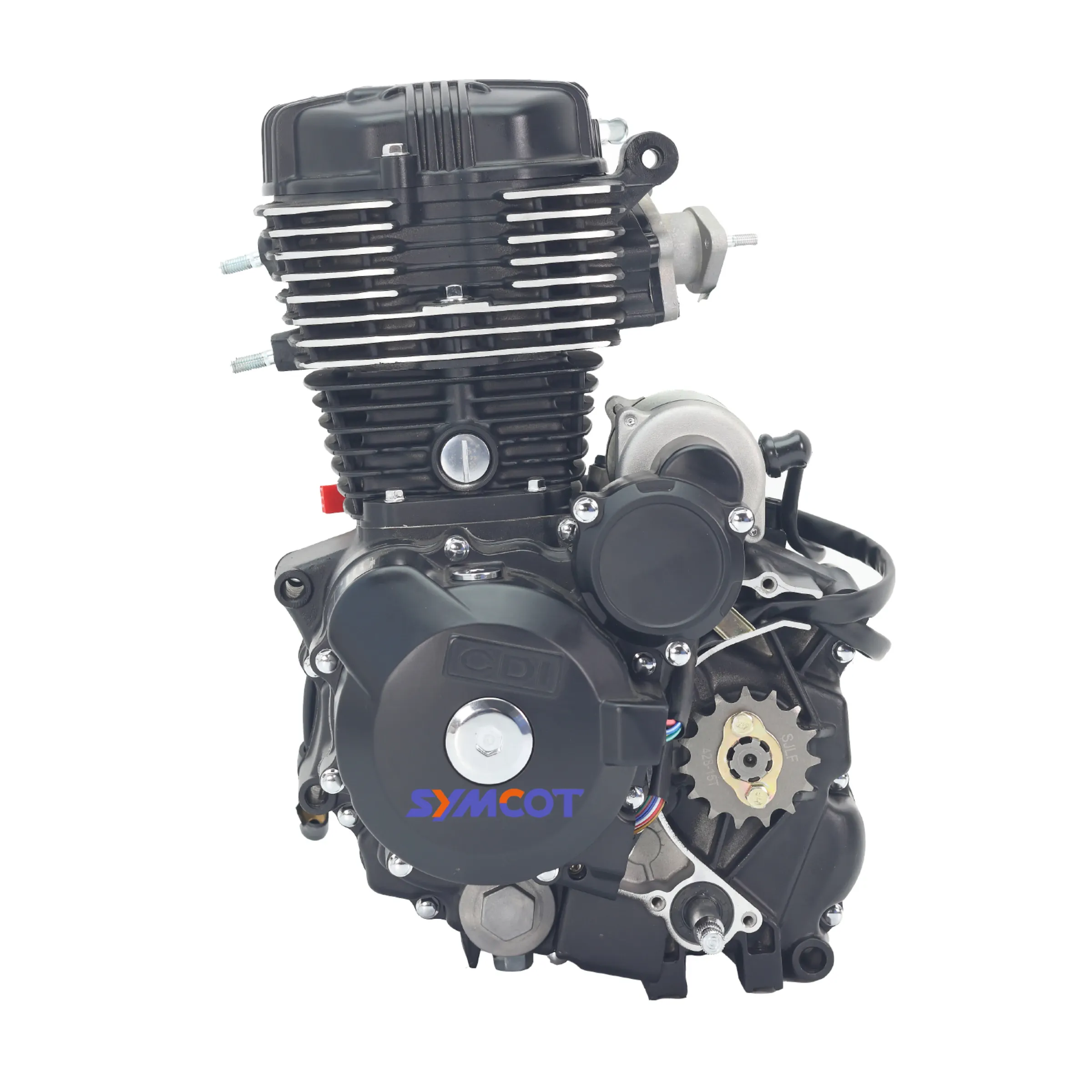 Новый symcot 125CC 150CC сборный двигатель для мотоцикла, 4-тактный, верхнее расположение клапанов в головке цилиндров четырехтактный двигатель с воздушные охлаждением, работающий на газе 5-вперед, Электрический удар, высокое качество готов к отправке