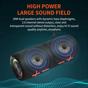 2 in 1 Portable Split <b>Wireless</b> Speaker, IPX6 Waterproof Magnetic Dual Speaker with RGB <b>Lights</b> TWS Pairing for Outdoor, Home - Product Image 6