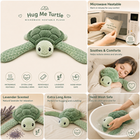 Peluche Lapin Chauffante Personnalisée pour Micro-ondes, Jouet en Peluche Lesté et Réchauffable, Cadeau Confortable pour la Vente au Détail et la Promotion