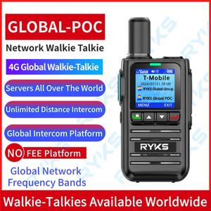 Walkkies Talkies 4G Walkie Talkie 5000Km Radio de dos vías Set inalámbrico al aire libre No para Zello Baofeng Uv 5R Quansheng - Product Image 5